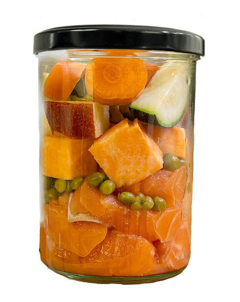 Danie z Łososia z Batatami 400g Danie z Łososia z Batatami 400g