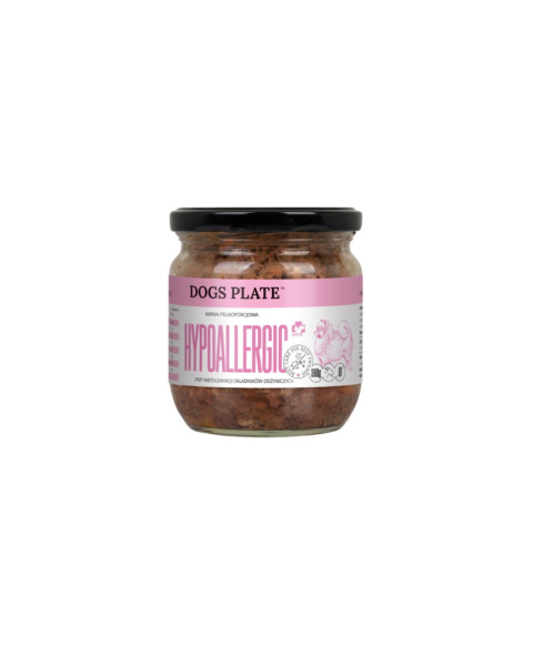 Dogs Plate Hypoallergic z Kozą 180g|360g Dogs Plate Hypoallergic z Kozą 180g|360g