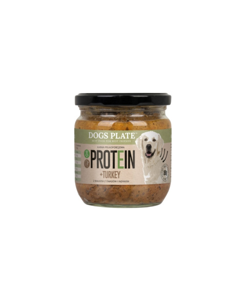 Dogs Plate Protein Indyk z Owadami 180g|360g Dogs Plate Protein Indyk z Owadami 180g|360g