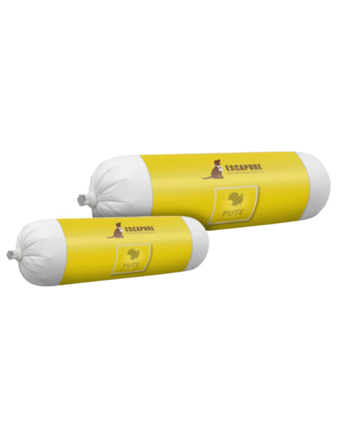 Kiełbaska Escapure z Indykiem 400g|800g Kiełbaska Escapure z Indykiem 400g|800g
