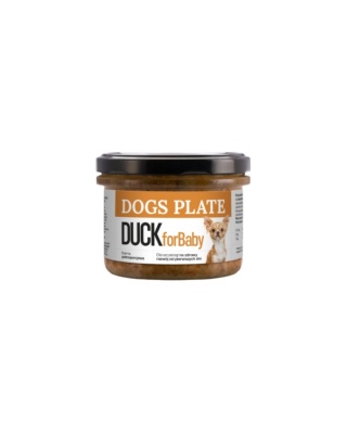 Dogs Plate Duck for Baby 180g|360g