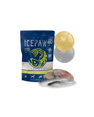 ICEPAW High Premium Omega-3 - makrela i śledź dla psów 100g