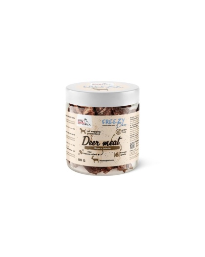Liofilizowane Mięso Jelenia Freezy Pure 80g