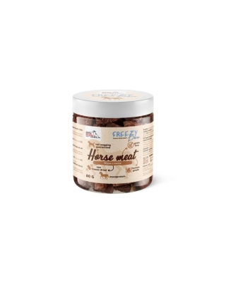 Liofilizowane Mięso Końskie Freezy Pure 80g