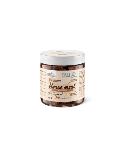 Liofilizowane Mięso Końskie Freezy Pure 80g