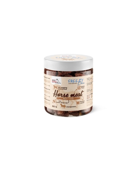 Liofilizowane Mięso Końskie Freezy Pure 80g Liofilizowane Mięso Końskie Freezy Pure 80g