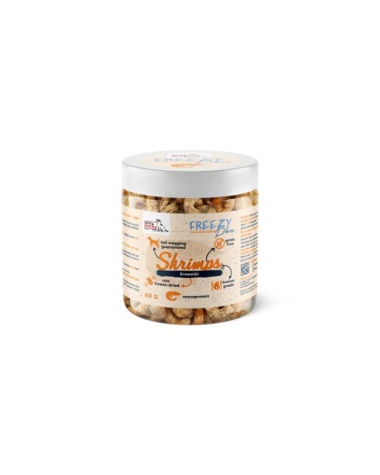 Liofilizowane Krewetki Freezy Pure 60g