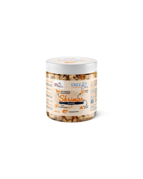 Liofilizowane Krewetki Freezy Pure 60g Liofilizowane Krewetki Freezy Pure 60g
