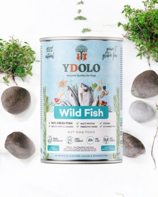 Mokra Karma Ydolo z Rybami 400g